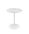 Circa - 17.5" End Table With Marble Textured Top