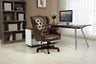 Executive Office Chair, High Back Reclining Comfortable Desk Chair With Smooth Glide Caster Wheels