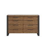 Phera - 8 Drawer Dresser - Brown