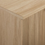 Modern Fluted Door Minimalist Storage Sideboard