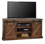 Farmhouse - Corner TV Stand - Aged Whiskey