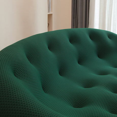 Modern Curved Sofa - Green