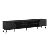 Contemporary 2 Door Minimalist TV Stand