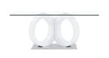 Marcus - Dining Table - White