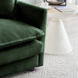 2 Pc Chenille Living Room Set - Green