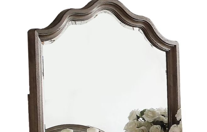 Baudouin - Weathered Mirror - Oak