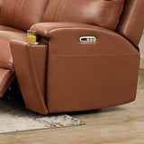 Venice - Reclining Loveseat - Brown