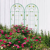 Metal Garden Trellis Rustproof Trellis For Climbing Plant Outdoor Flower Support