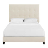 Tufted Upholstered Platform Bed