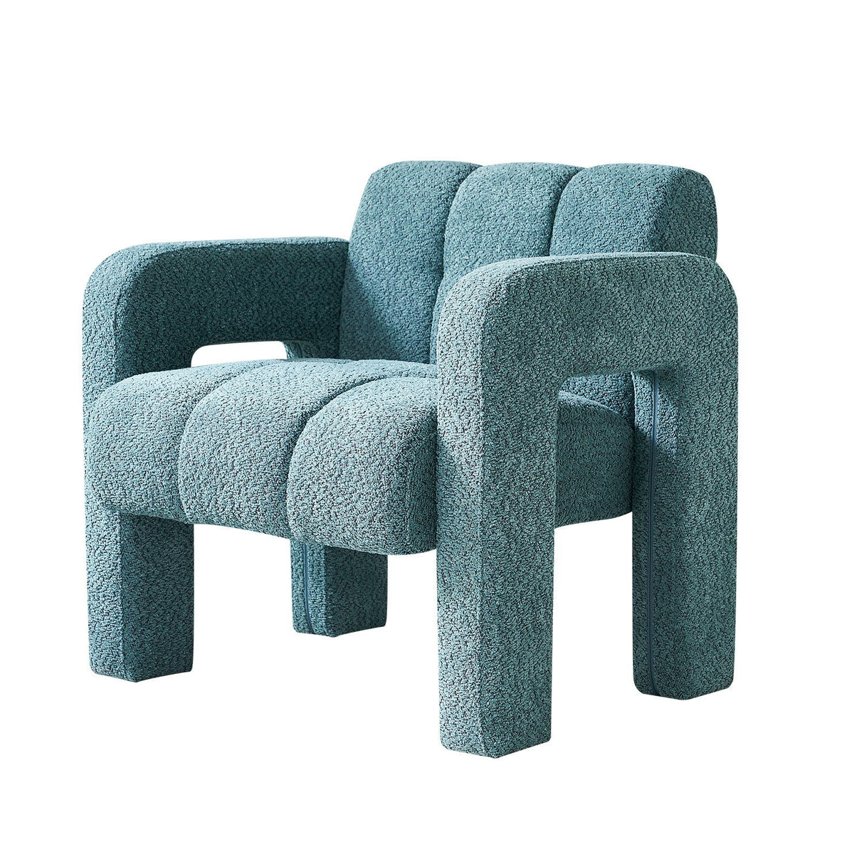 31.10" Boucle Upholstered Accent Chair