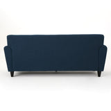 Comfy Transitional Sofa - Navy Blue