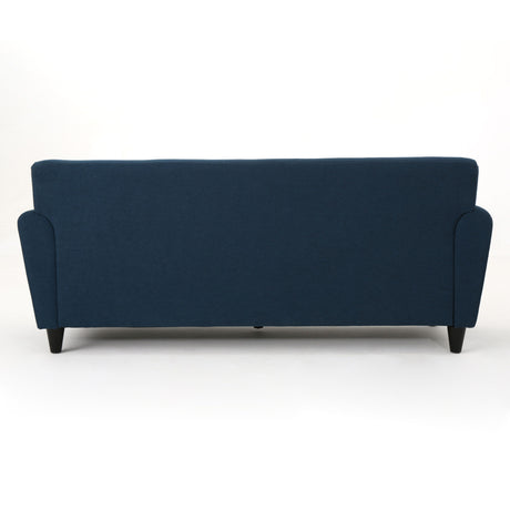 Comfy Transitional Sofa - Navy Blue