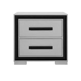 Adelaide - Nightstand - Gray / Black