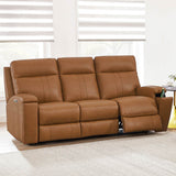 Venice - Power Headrest, Zero Gravity Reclining Sofa - Brown