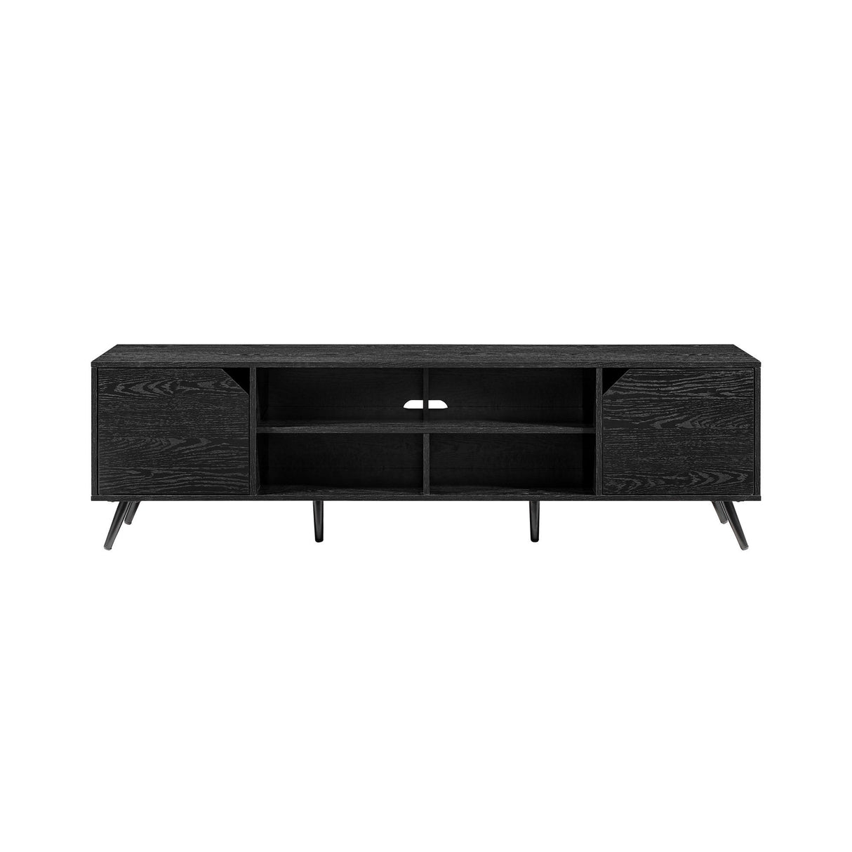 Contemporary 2 Door Minimalist TV Stand