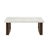 Edwyn - Natural Marble Top End Table