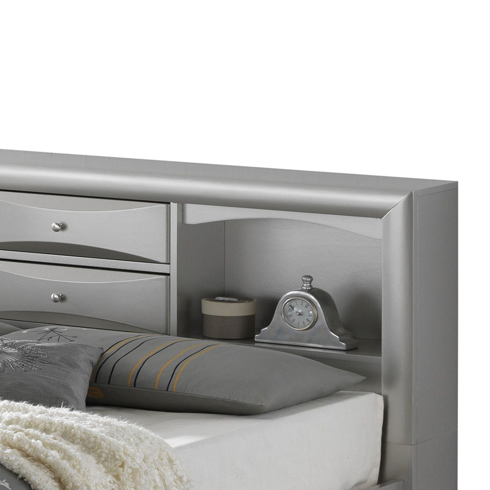 Marilla - Storage Bed With Bookcase Headboard