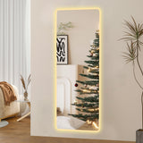 Full Length Mirror Body Mirror With LED - Clear