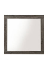 Avantika - Rustic Mirror - Gray / Oak