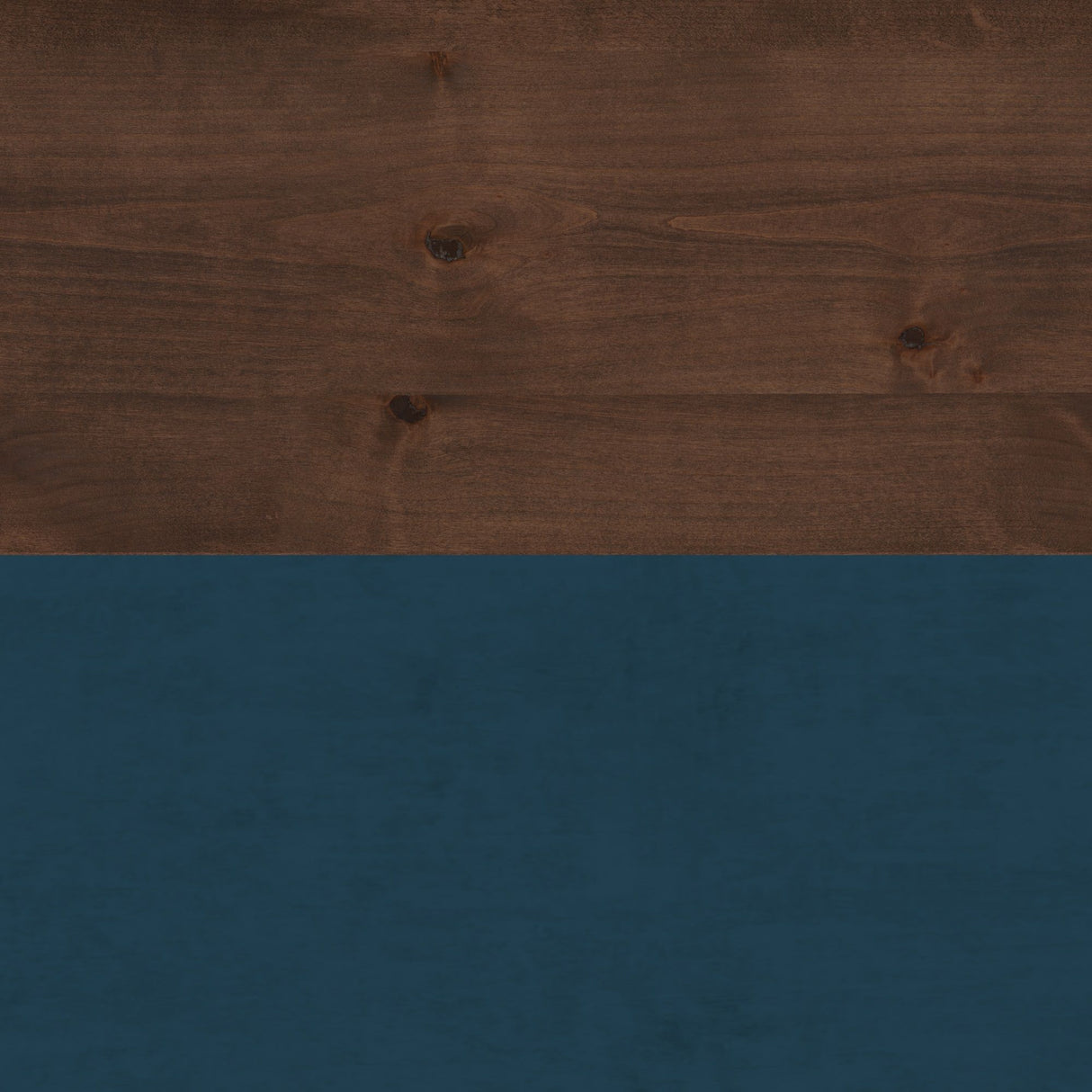 Nantucket - Writing Desk - Blue Denim, Whiskey