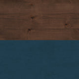 Nantucket - Writing Desk - Blue Denim, Whiskey