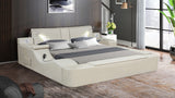 Smart Multifunctional Queen Size Bed - Beige