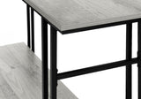 Accent Table, Console, Entryway, Narrow, Sofa, Living Room, Bedroom, Contemporary, Modern - Gray