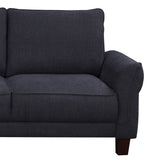 Belle - Sherpa Sectional Sofa With Left-Facing Chaise