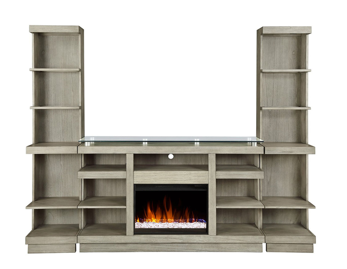 Celino Fireplace TV Stand - Wood