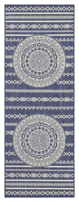 Sunshine - 2'7" X 7'3" Indoor / Outdoor Area Rug, Polypropylene