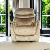 Rocking Recliner Chair For Living Room, Adjustable Modern Recliner Chair, Recliner Sofa With Lumbar Support, Classic And Traditional Recliner Chair With Comfortable Arm And Back Sofa - Dark Gray