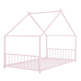 Metal House Bed