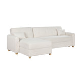 Thomas - 99.5" Convertible Sleeper Sectional Sofa with Reversible Chaise and Storage