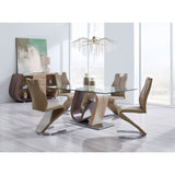 Tony - Dining Table - Brown / Beige