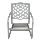 Aluminum C Spring Chair (Set of 2) - Basalt