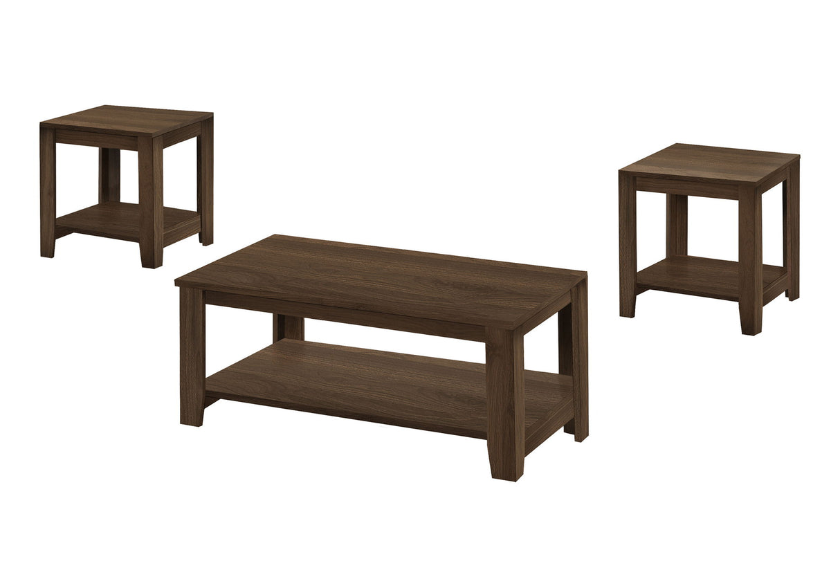 Table Set, Coffee, End, Side, Accent, Living Room, Transitional (Set of 3)