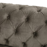 Mirod Sofa with Tufted Back and Arm - Gray