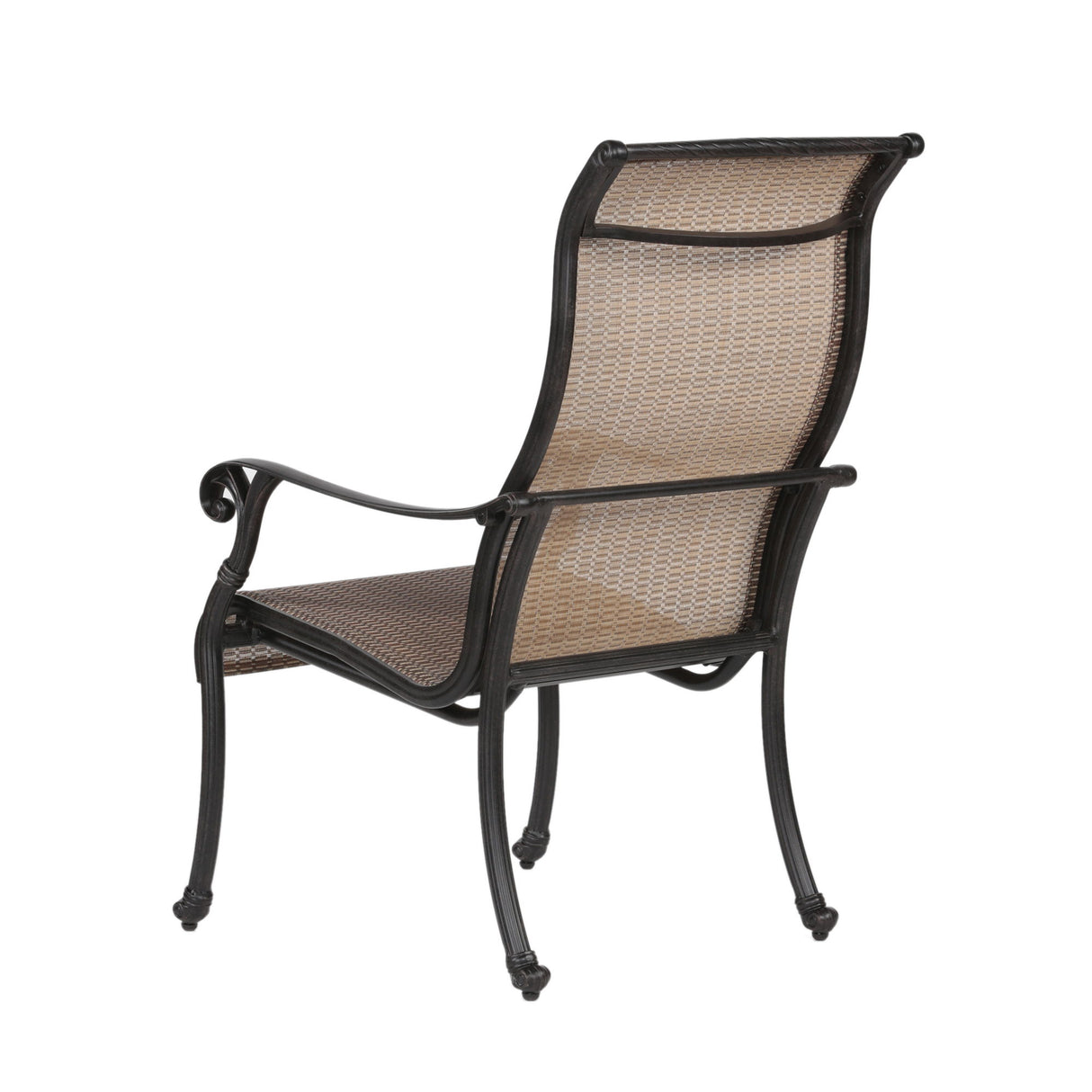 Patio Outdoor Patio Chairs With Aluminum Frame (Set of 2) - Bronze