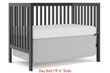 Crib 5 In 1 Convertible, Converts From Baby Crib To Toddler Bed, Fits Standard Full Size Crib Mattress