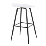 Ale - Contemporary Fixed-Height Bar Stool (Set of 2)