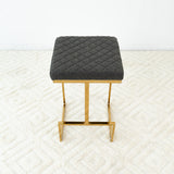 Joel - Mid Century Modern Luxury Upholstered Stool