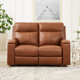 Venice - Reclining Loveseat - Brown