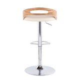 Cassis - Mid Century Modern Adjustable Barstool With Swivel