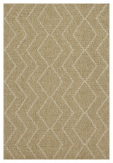 Earth - Indoor / Outdoor Area Rug - Jute / White