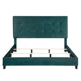 Tufted Upholstered Platform Bed