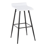 Ale - Contemporary Fixed-Height Bar Stool (Set of 2)