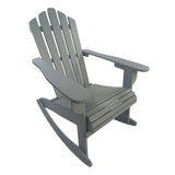 Reclining Outdoor Rocking Adirondack Chair