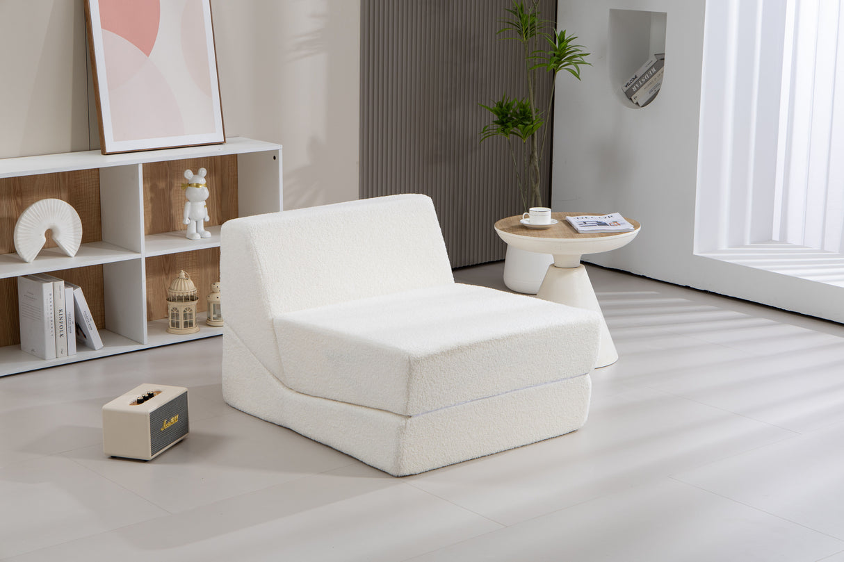 Sleeper Chair - White