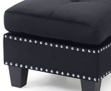 Nailer Ottoman - Black