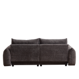 2 Piece Living Room Set with Throw Pillows - Gray